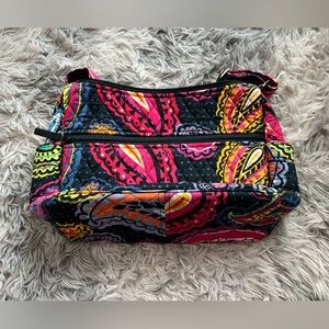 Vera Bradley Purse (Pink, Orange, and Blue pattern)